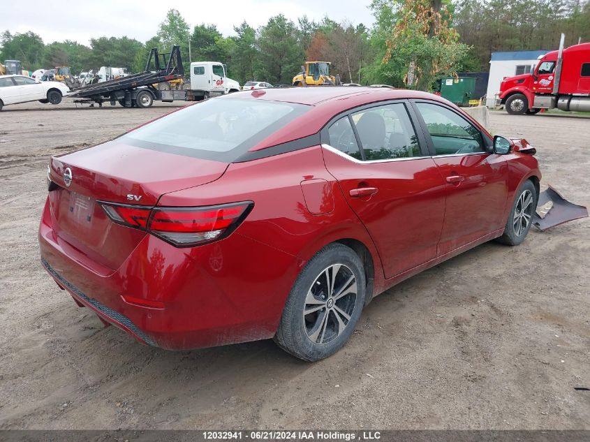 2020 Nissan Sentra VIN: 3N1AB8CV0LY239744 Lot: 12032941