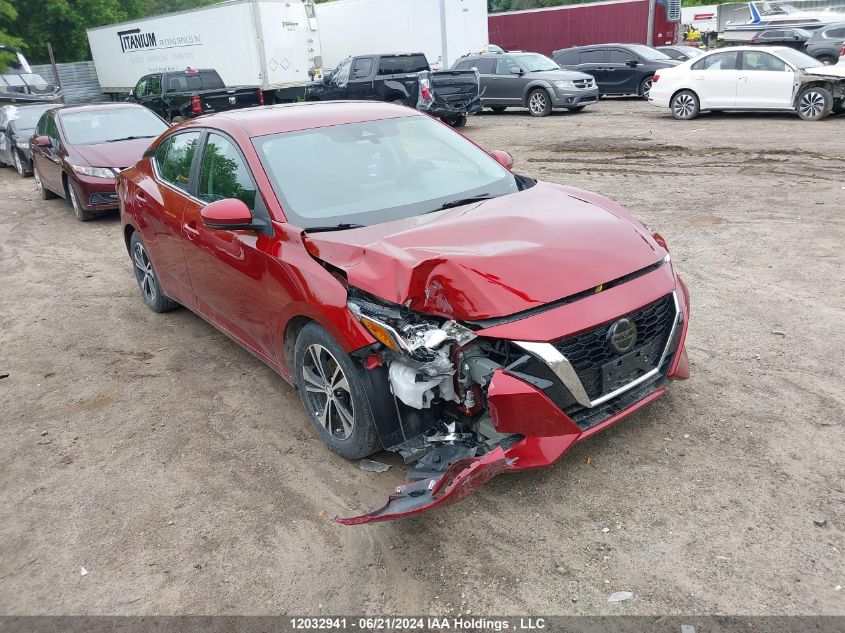 2020 Nissan Sentra VIN: 3N1AB8CV0LY239744 Lot: 12032941