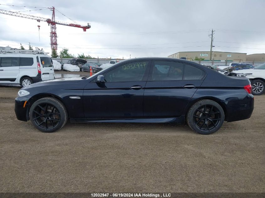 2013 BMW 5 Series VIN: WBAFU7C59DDU76712 Lot: 12032947