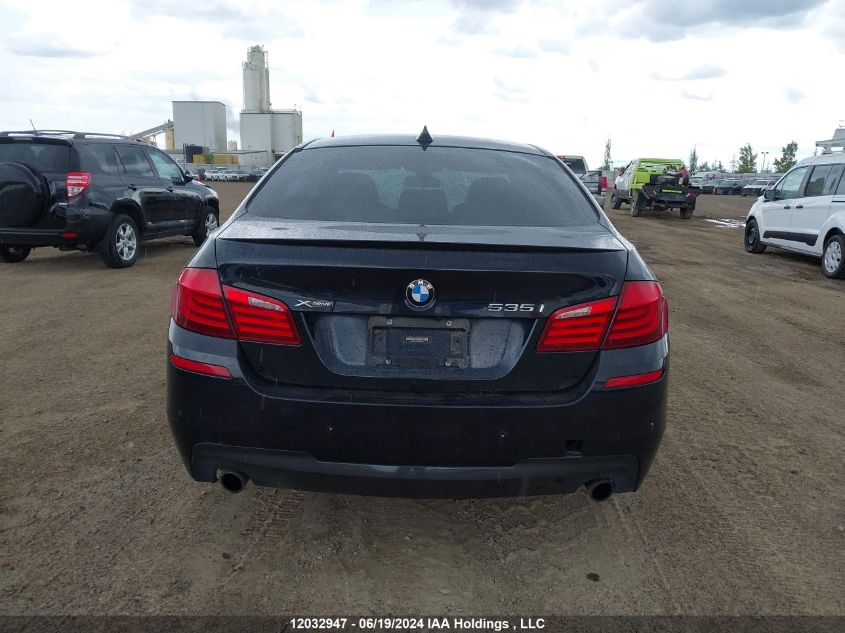 2013 BMW 5 Series VIN: WBAFU7C59DDU76712 Lot: 12032947