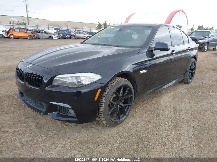 2013 BMW 5 Series VIN: WBAFU7C59DDU76712 Lot: 12032947