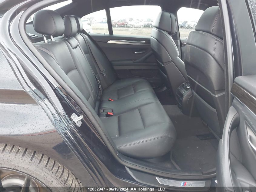 2013 BMW 5 Series VIN: WBAFU7C59DDU76712 Lot: 12032947