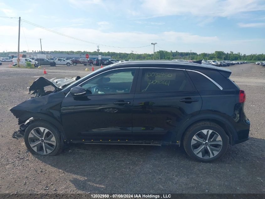 2021 Kia Niro Ev VIN: KNDCC3LG9M5090661 Lot: 12032950