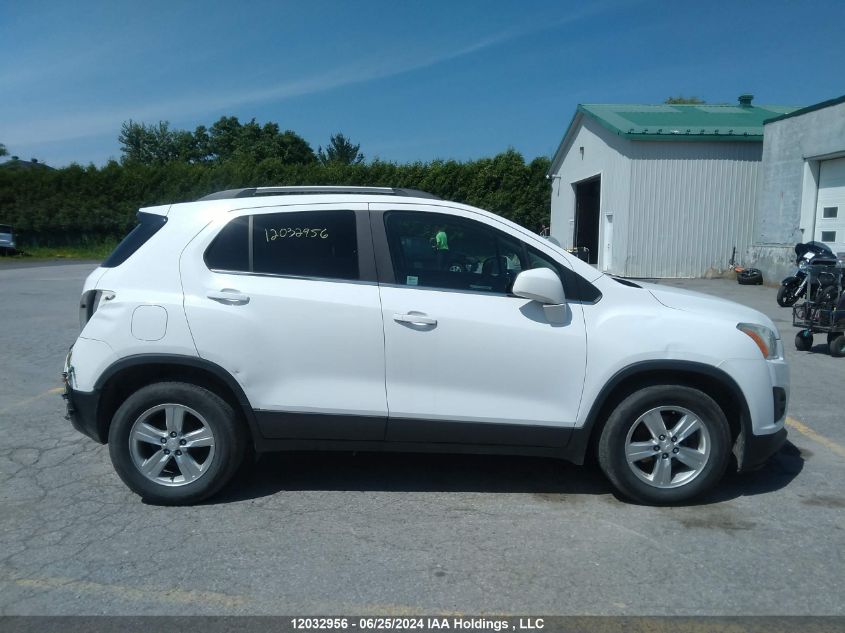 2014 Chevrolet Trax 1Lt VIN: 3GNCJLEB4EL161605 Lot: 12032956