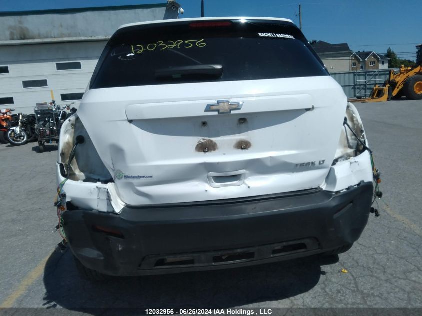 2014 Chevrolet Trax 1Lt VIN: 3GNCJLEB4EL161605 Lot: 12032956
