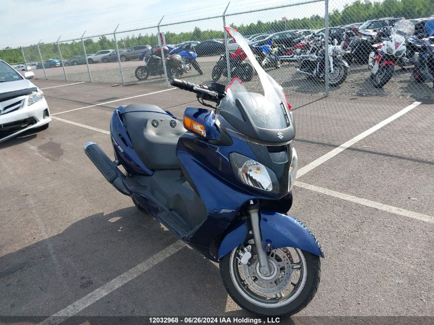 2003 Suzuki An650 K3 VIN: JS1CP51A832100802 Lot: 12032968