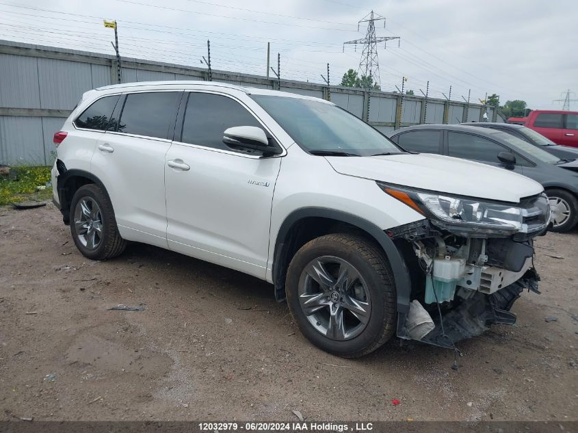 2019 Toyota Highlander Hybrid Limited VIN: 5TDDGRFH6KS067264 Lot: 12032979