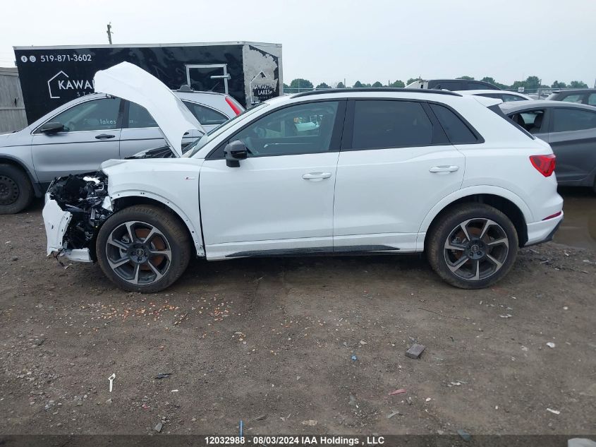 2024 Audi Q3 VIN: WA1EECF35R1096221 Lot: 12032988