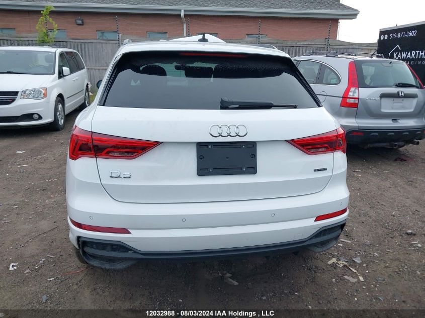 2024 Audi Q3 VIN: WA1EECF35R1096221 Lot: 12032988