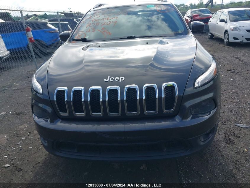 2015 Jeep Cherokee North VIN: 1C4PJMCSXFW708729 Lot: 12033000