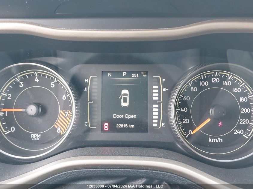 2015 Jeep Cherokee North VIN: 1C4PJMCSXFW708729 Lot: 12033000