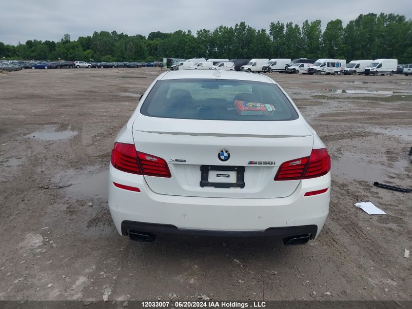 2014 BMW 5 Series VIN: WBAKP9C57EDZ34900 Lot: 12033007