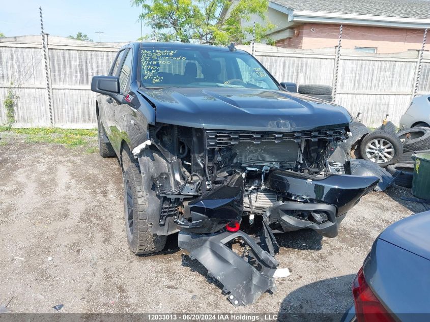 2022 Chevrolet Silverado Ltd K1500 Trail Boss Custom VIN: 3GCPYCEK1NG148700 Lot: 12033013