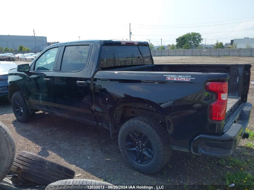 2022 Chevrolet Silverado Ltd K1500 Trail Boss Custom VIN: 3GCPYCEK1NG148700 Lot: 12033013