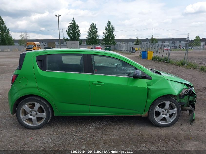 2015 Chevrolet Sonic Lt VIN: 1G1JC6SB3F4118468 Lot: 12033019