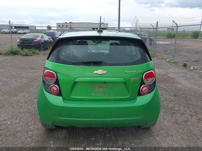 2015 Chevrolet Sonic Lt VIN: 1G1JC6SB3F4118468 Lot: 12033019