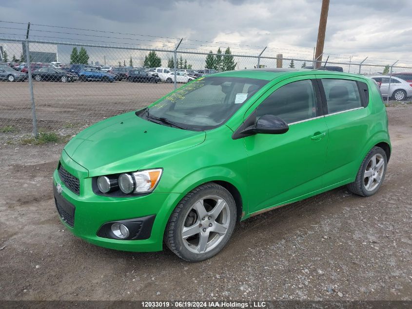 2015 Chevrolet Sonic Lt VIN: 1G1JC6SB3F4118468 Lot: 12033019