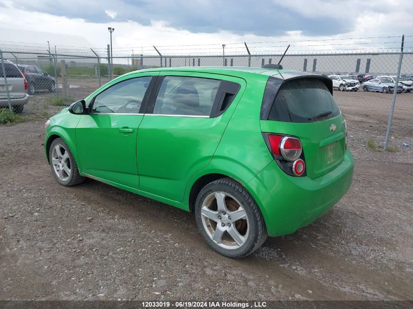 2015 Chevrolet Sonic Lt VIN: 1G1JC6SB3F4118468 Lot: 12033019