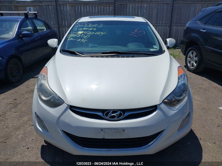 2013 Hyundai Elantra Gls/Limited VIN: 5NPDH4AE5DH420664 Lot: 12033023