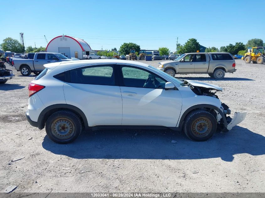 2016 Honda Hr-V Lx VIN: 3CZRU5G35GM105353 Lot: 12033041