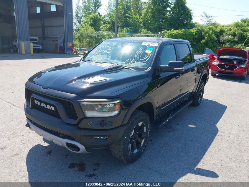 2022 Ram 1500 Rebel VIN: 1C6SRFLT3NN174525 Lot: 12033042