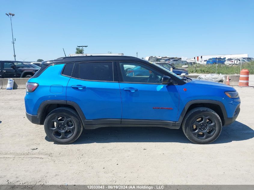 2023 Jeep Compass Trailhawk VIN: 3C4NJDDN6PT514433 Lot: 12033043