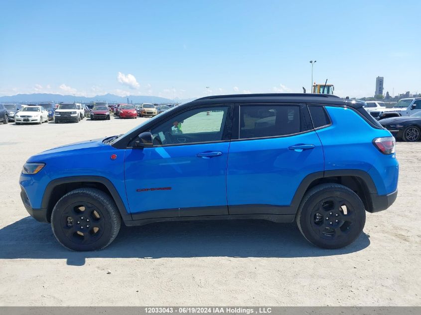 2023 Jeep Compass Trailhawk VIN: 3C4NJDDN6PT514433 Lot: 12033043