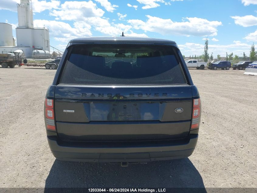 2016 Land Rover Range Rover VIN: SALGS2EF9GA255244 Lot: 12033044