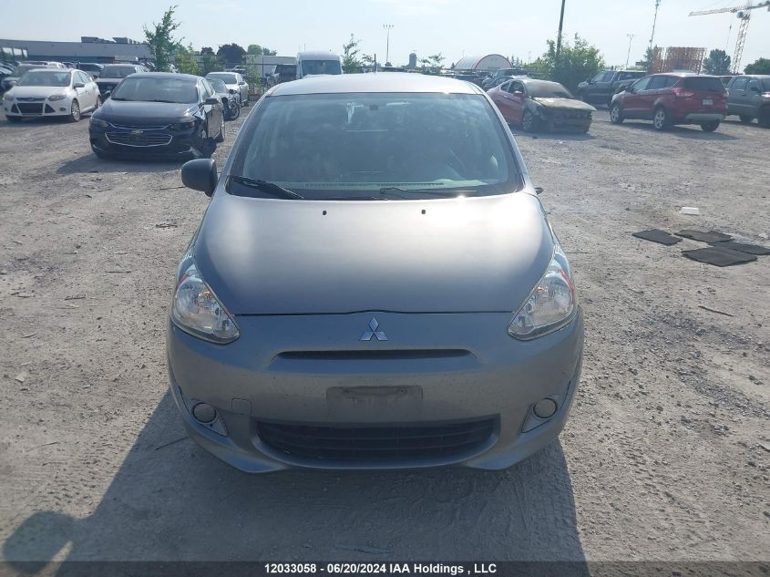 2015 Mitsubishi Mirage VIN: ML32A3HJ8FH057631 Lot: 12033058