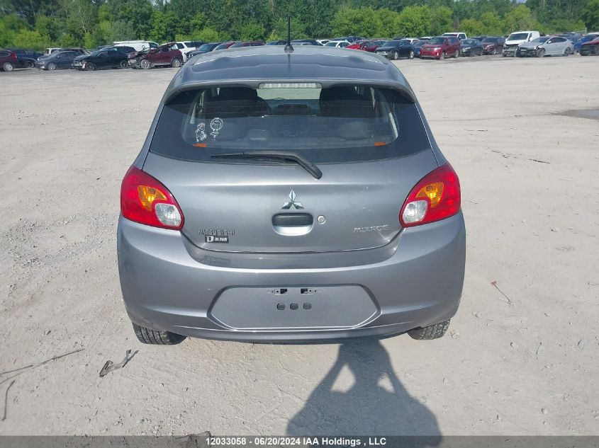 2015 Mitsubishi Mirage VIN: ML32A3HJ8FH057631 Lot: 12033058