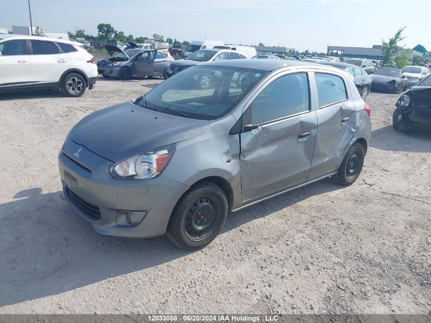 2015 Mitsubishi Mirage VIN: ML32A3HJ8FH057631 Lot: 12033058