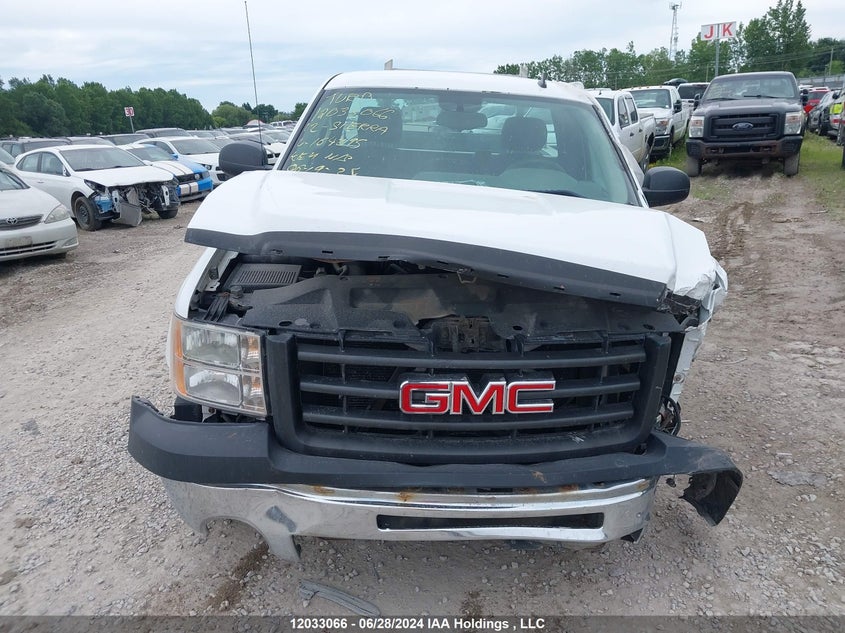 2012 Gmc SIERRA 4.3 C1500 white Lot 111012033066 Vin 1GTN1TEX4CZ164295