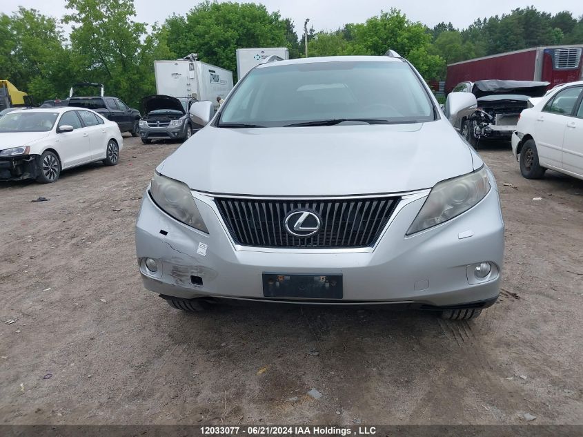 2010 Lexus Rx 350 VIN: 2T2BK1BA2AC007923 Lot: 12033077