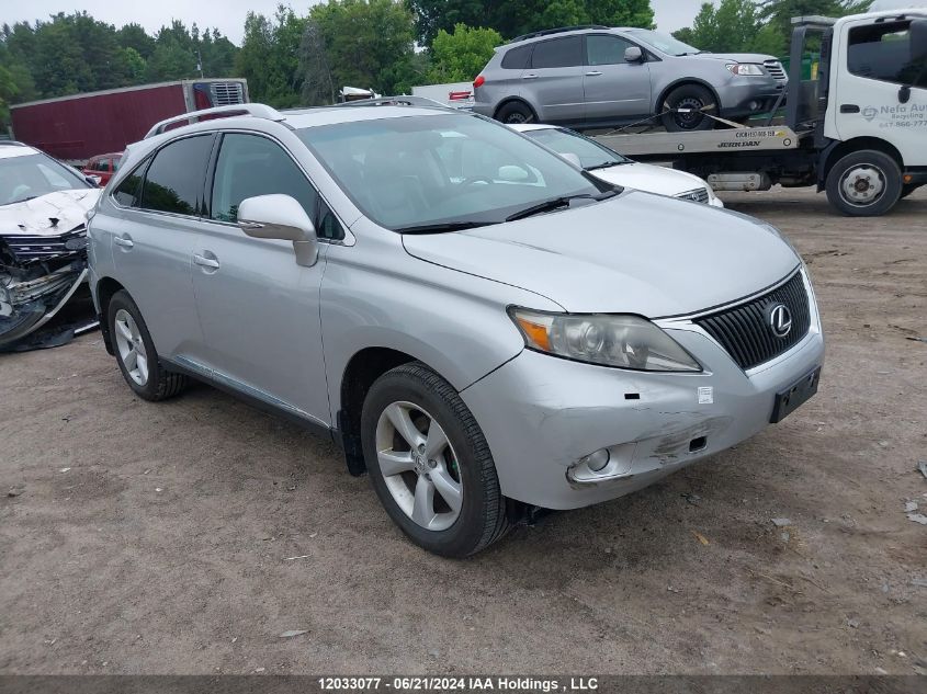 2010 Lexus Rx 350 VIN: 2T2BK1BA2AC007923 Lot: 12033077