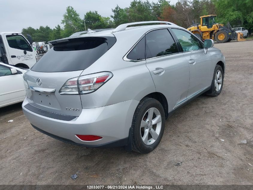 2010 Lexus Rx 350 VIN: 2T2BK1BA2AC007923 Lot: 12033077