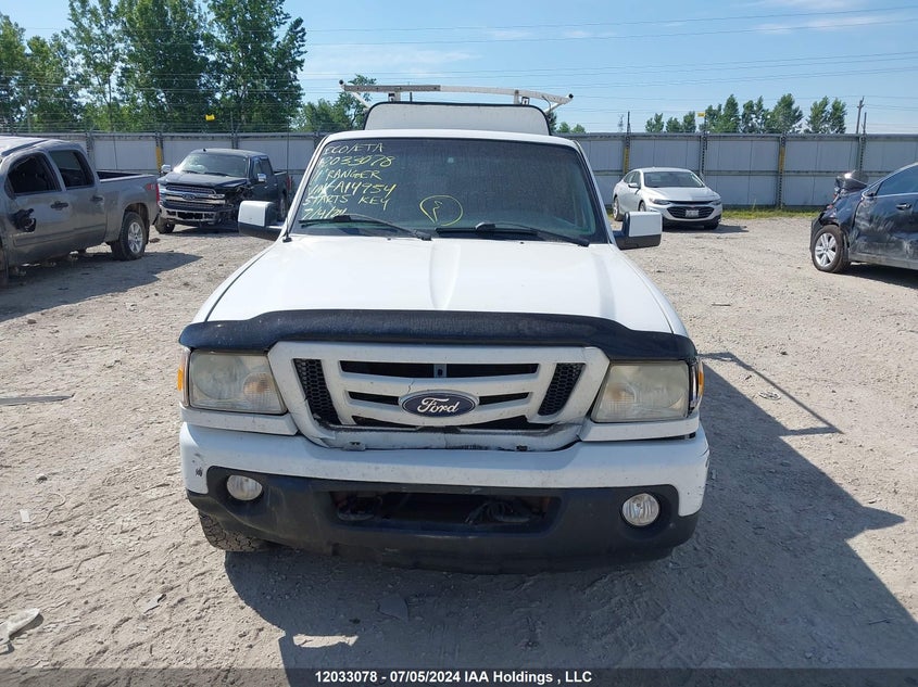 2011 Ford Ranger Super Cab VIN: 1FTLR4FE7BPA14954 Lot: 12033078