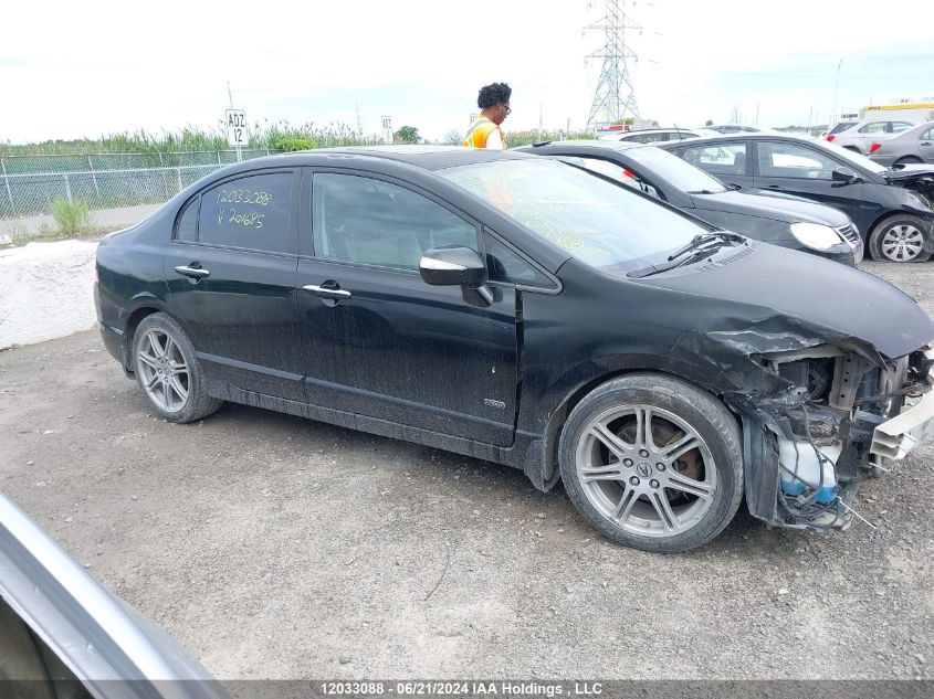 2011 Acura Csx VIN: 2HHFD5F74BH201685 Lot: 12033088