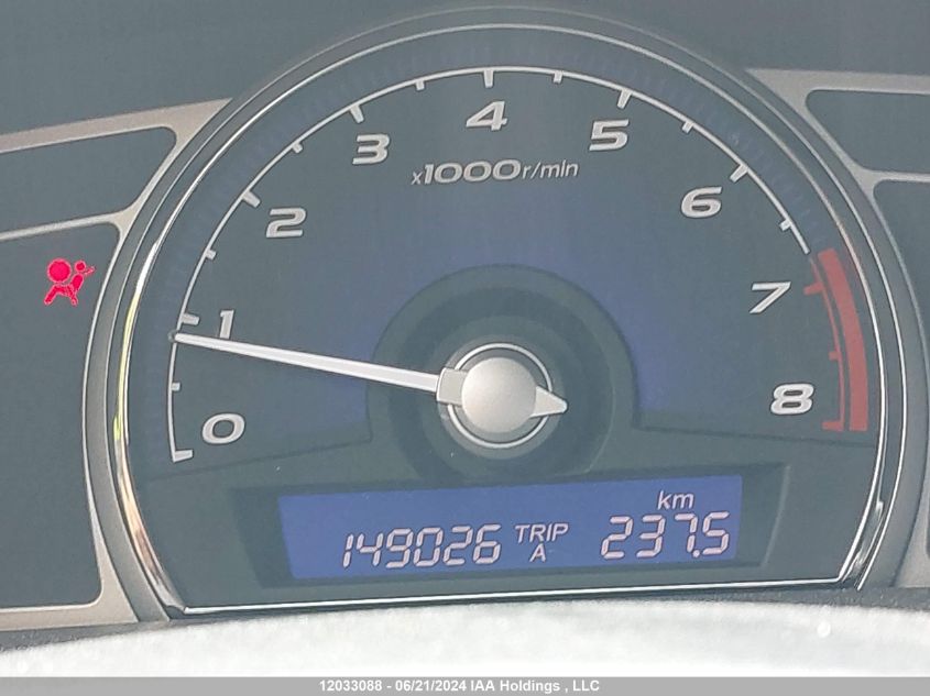 2011 Acura Csx VIN: 2HHFD5F74BH201685 Lot: 12033088