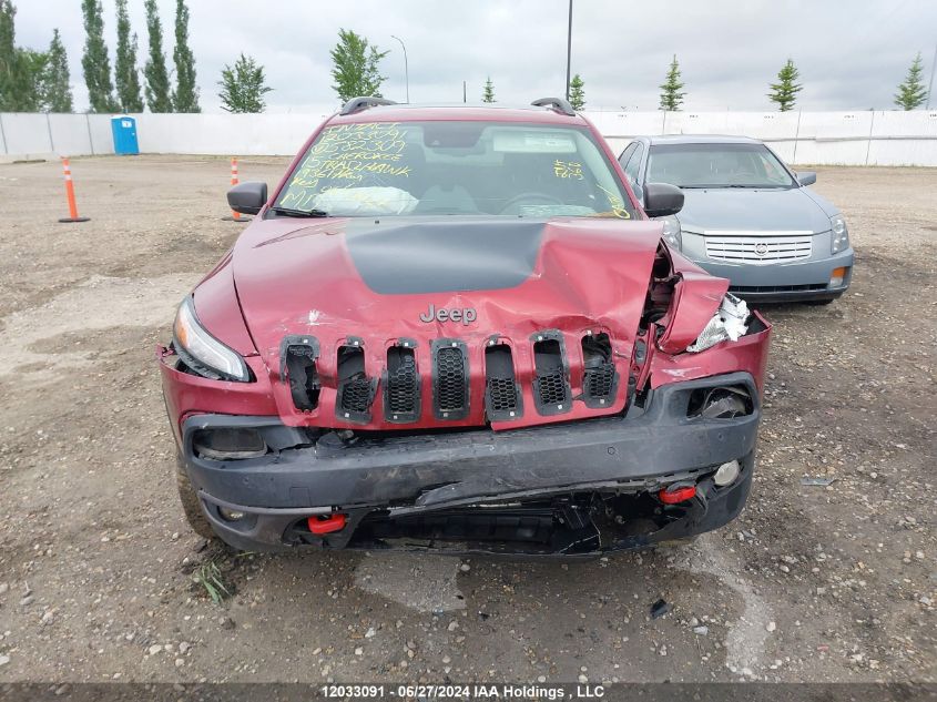 2015 Jeep Cherokee Trailhawk VIN: 1C4PJMBS1FW582309 Lot: 12033091