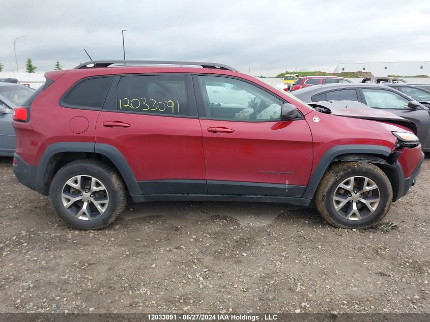 2015 Jeep Cherokee Trailhawk VIN: 1C4PJMBS1FW582309 Lot: 12033091