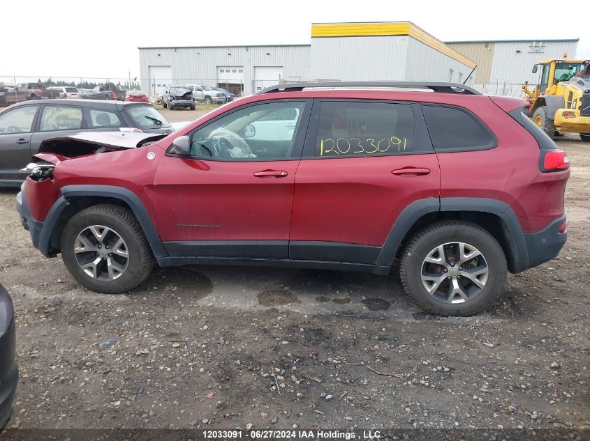 2015 Jeep Cherokee Trailhawk VIN: 1C4PJMBS1FW582309 Lot: 12033091