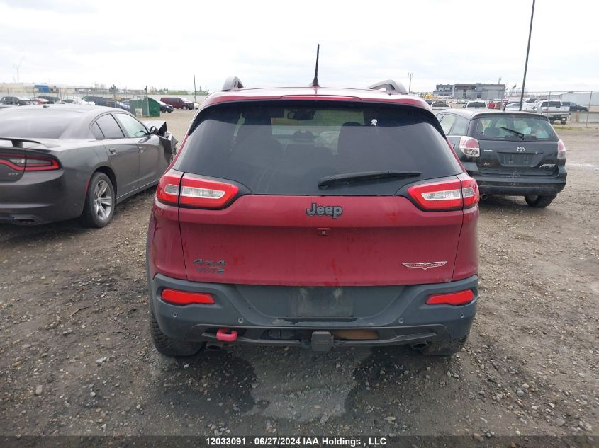 2015 Jeep Cherokee Trailhawk VIN: 1C4PJMBS1FW582309 Lot: 12033091