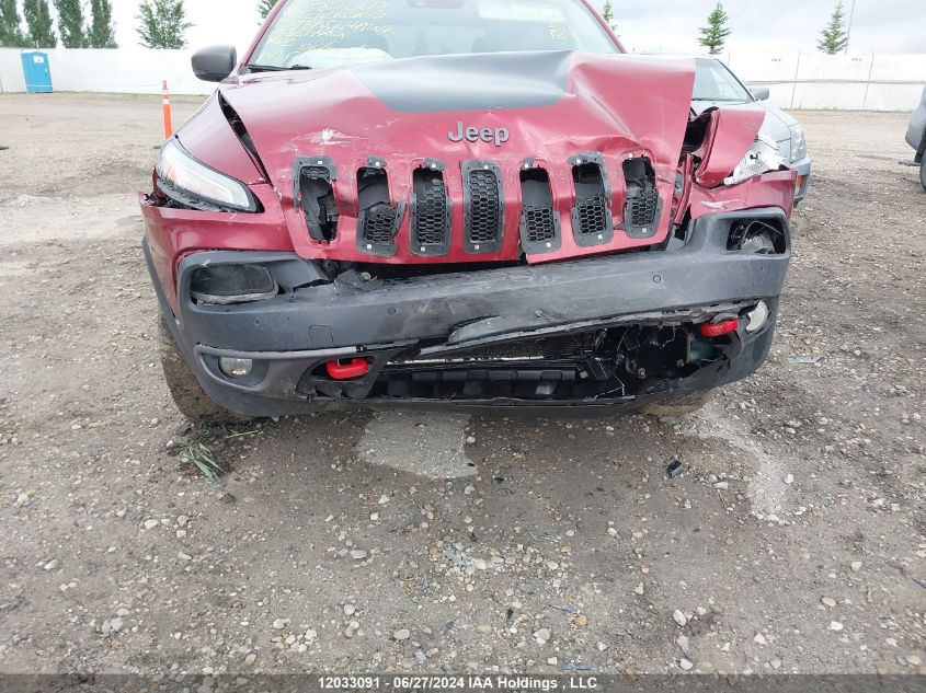 2015 Jeep Cherokee Trailhawk VIN: 1C4PJMBS1FW582309 Lot: 12033091