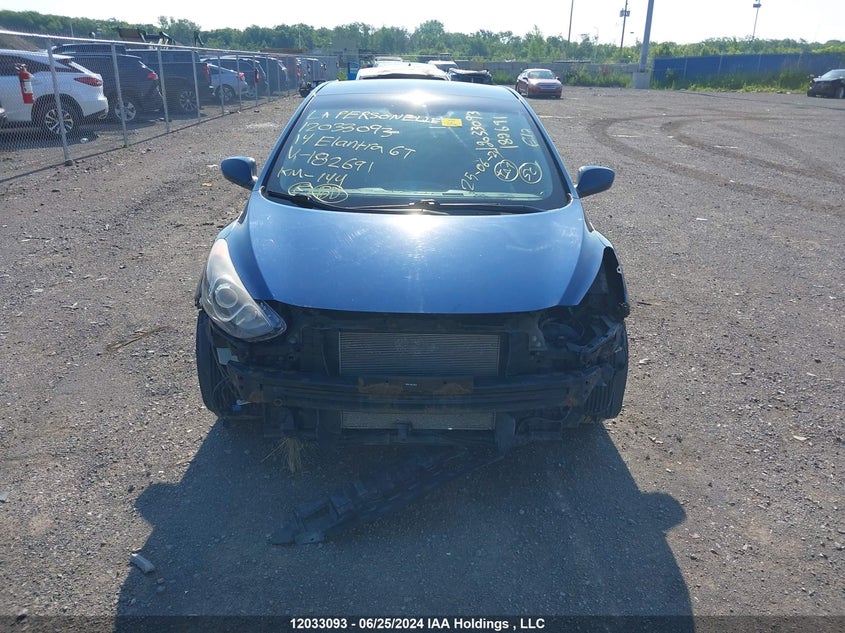 2014 Hyundai Elantra Gt VIN: KMHD35LH2EU182691 Lot: 12033093