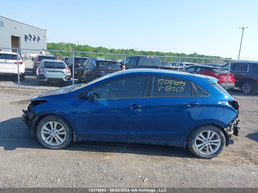 2014 Hyundai Elantra Gt VIN: KMHD35LH2EU182691 Lot: 12033093