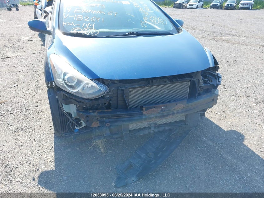 2014 Hyundai Elantra Gt VIN: KMHD35LH2EU182691 Lot: 12033093