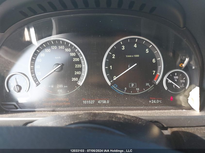 2015 BMW 5 Series VIN: WBA5B3C56FD546051 Lot: 12033103