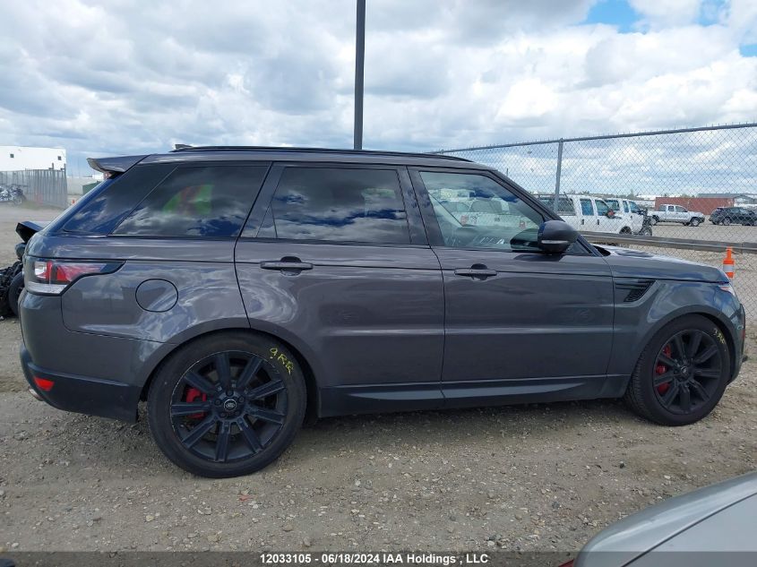 2017 Land Rover Range Rover Sport Sc VIN: SALWR2FE5HA135231 Lot: 12033105