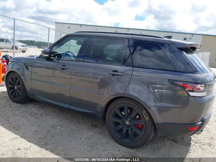 2017 Land Rover Range Rover Sport Sc VIN: SALWR2FE5HA135231 Lot: 12033105