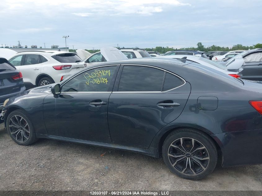 2008 Lexus Is 250 VIN: JTHCK262185018127 Lot: 12033107